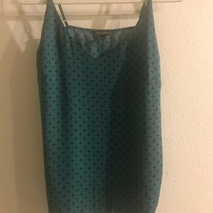 Banana Republic Sleeveless Blouse - Forest Green